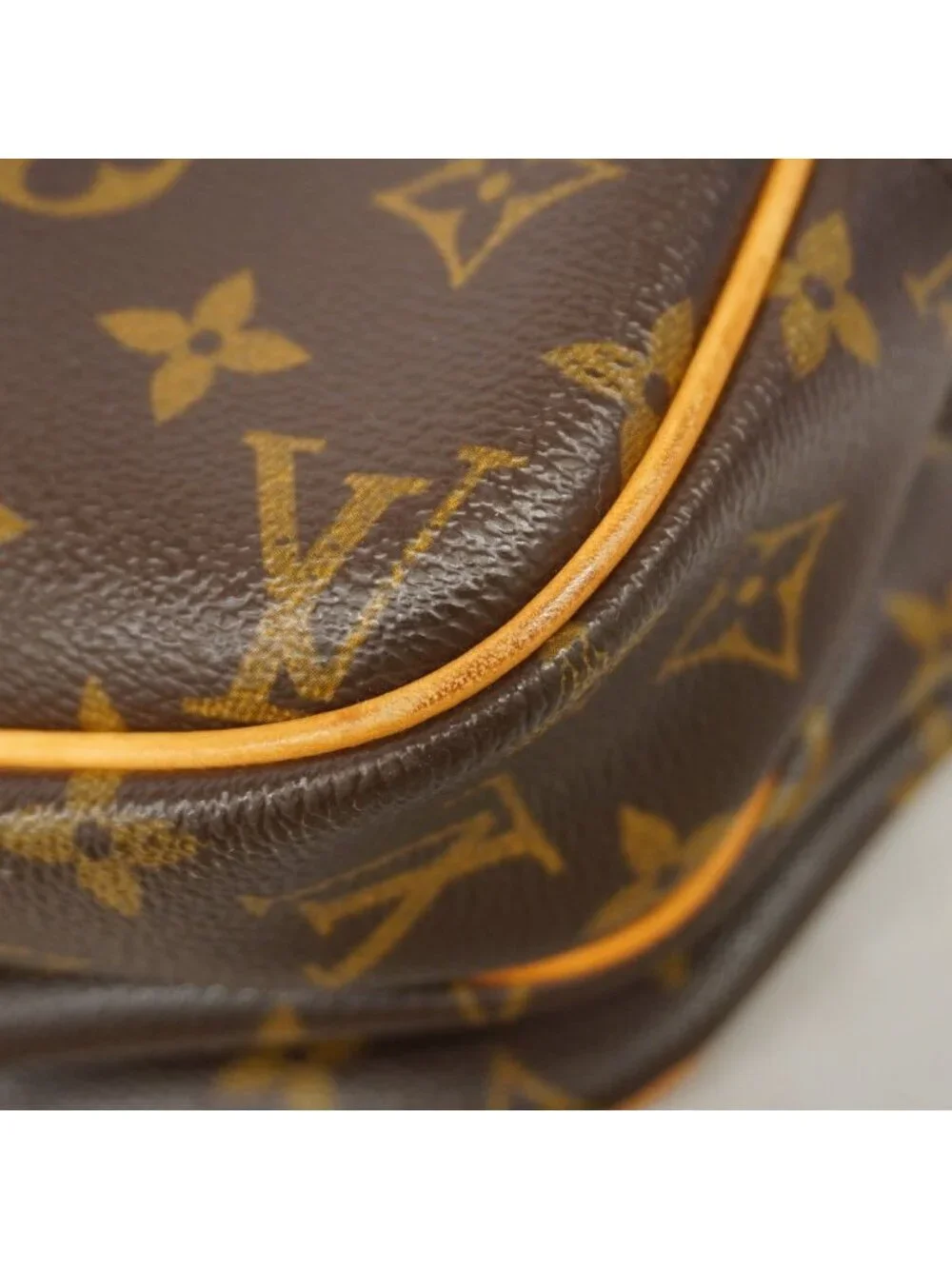 Louis Vuitton Shoulder Bag Monogram Reporter PM Brown